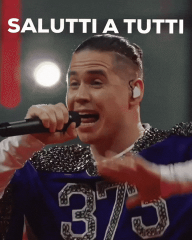 Singer Hello GIF by Ai Nostri