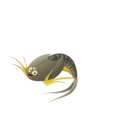 Triops King Sticker
