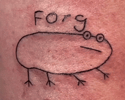 Drawing Tattoo GIF
