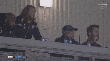 Celebrate Hands Up GIF by Leeds Rhinos