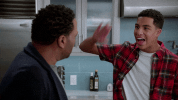 anthony anderson punch GIF by ABC Network