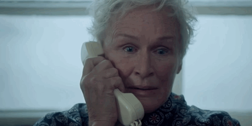 Glenn Close The Wife GIF - Find & Share on GIPHY