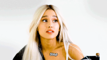 Ariana Grande Stop GIF