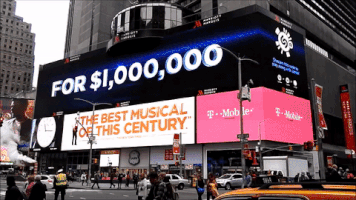 beat shazam times square GIF by ADWEEK