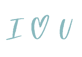 I Luv You Sticker