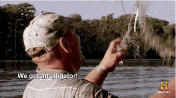 excited troy landry GIF by Swamp People