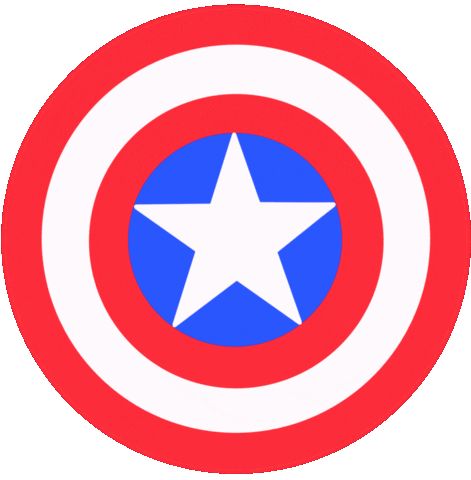 Captain America Avengers Sticker