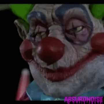 killer klowns from outer space horror movies GIF by absurdnoise