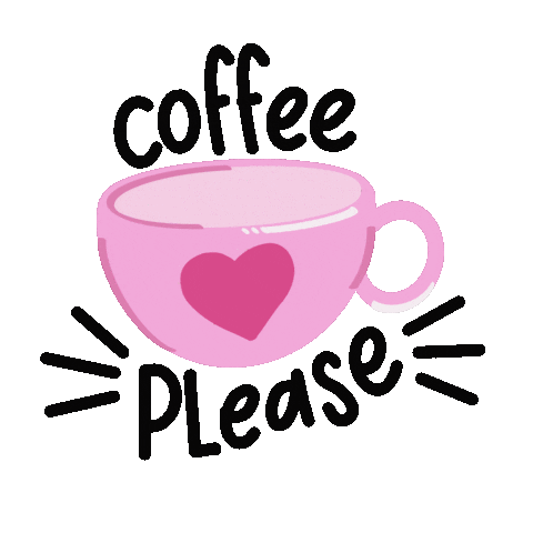 Coffee Time Please Sticker