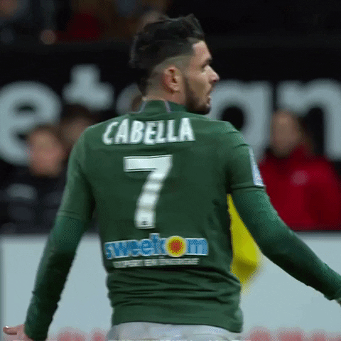 remy cabella asse GIF by AS Saint-Etienne