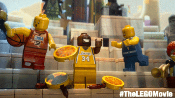 fun basketball GIF by The LEGO Movie