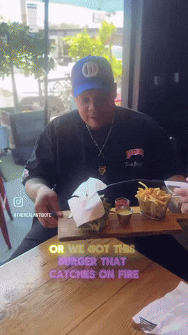 Burger Foodie GIF