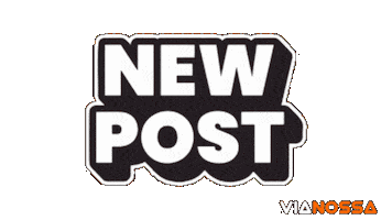 New Post Sticker by vianossamoveis