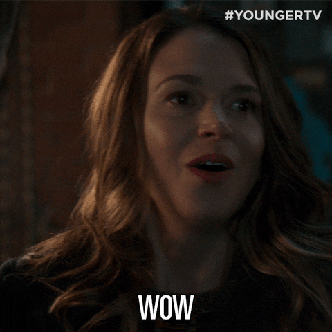 Suttonfoster Wow GIF by YoungerTV