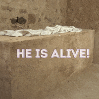 He Is Alive Easter Sunday GIF