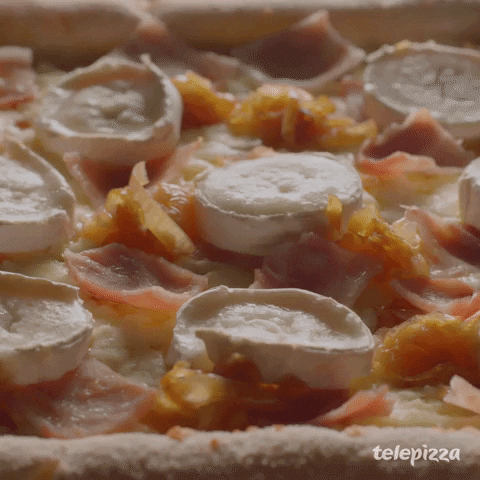 telepizza pizza bacon queso masa GIF