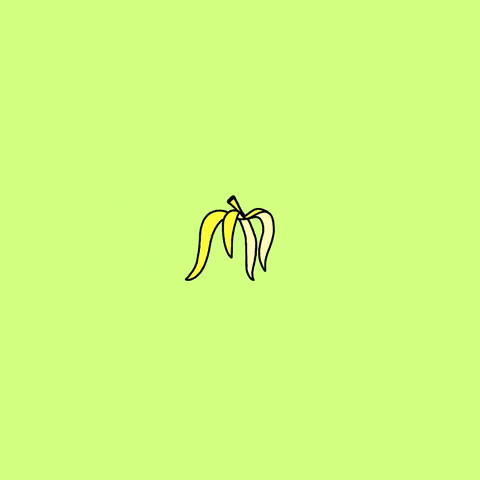 studioaka animation walking fruit banana GIF