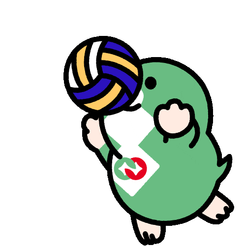 Moguu Sticker by MUSUBI.Inc