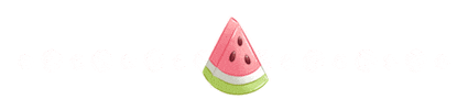 Line Watermelon Sticker