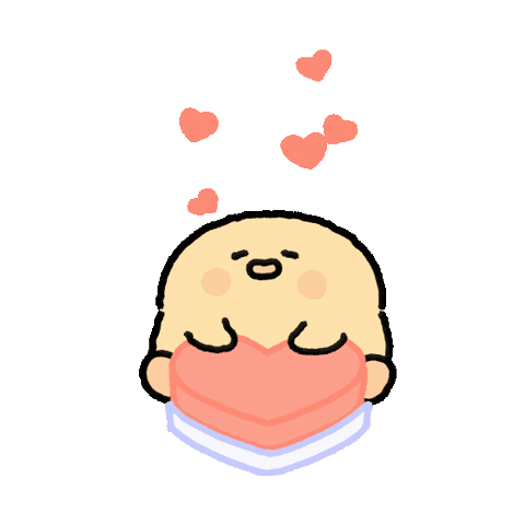 Love You Heart Sticker
