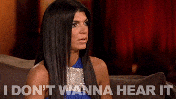 real housewives shut the fuck up GIF