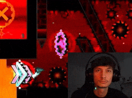 Geometry Dash Demon GIF