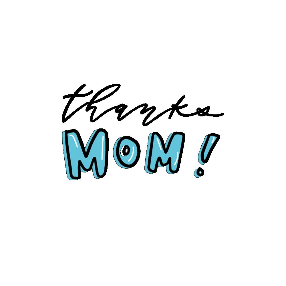 Mom Thank You Sticker by UCLA