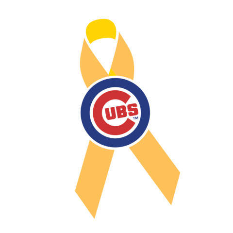 Wrigley Field Cancer Sticker by Chicago Cubs
