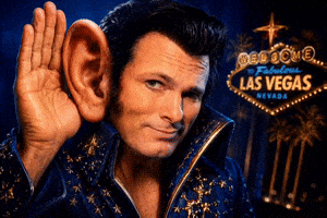 Las Vegas Elvis GIF