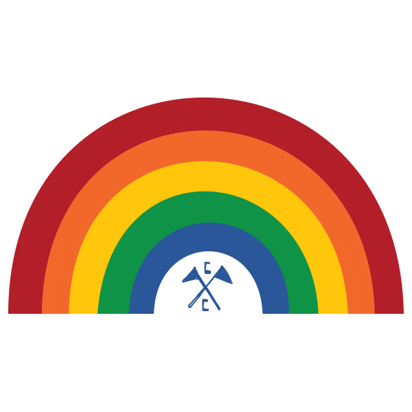 Rainbow Color Sticker by CAMP Collection