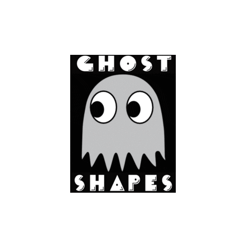 GHOST SHAPES Sticker