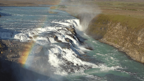 Rainbow Waterfall GIF by Chris - Find & Share on GIPHY