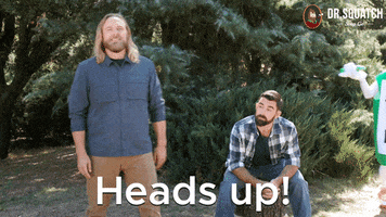 Look Up Watch Out GIF by DrSquatchSoapCo