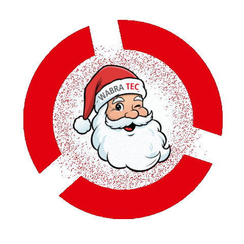 Weihnachtsmann Sticker by WABRA TEC