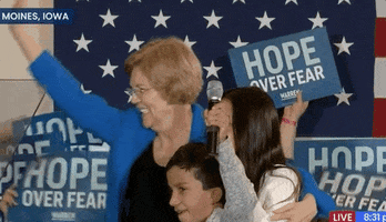 Elizabeth Warren Thank You GIF by Election 2020