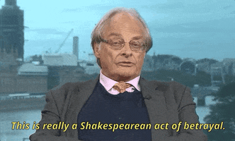betrayal democracy now patrick cockburn this is really a shakespearean act of betrayal GIF