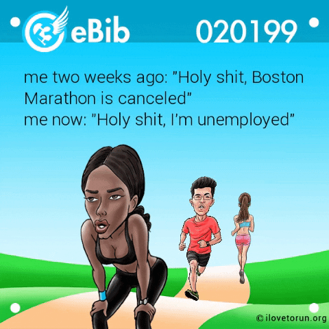 Marathon Training Running Humor GIF by eBibs