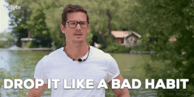Drop It Bad Habits GIF by Bachelor in Paradise Canada