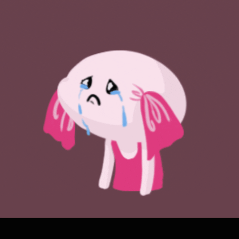 Sad Pink GIF