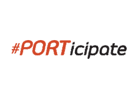 Porticipate Sticker by PortColborne