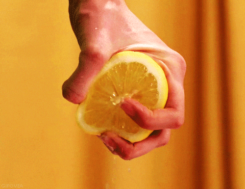 Lemon Squeezing GIF - Find & Share on GIPHY