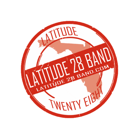Latitude28 Band Sticker