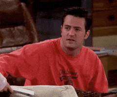 Season 6 The One Where Chandler Cant Cry GIF by Friends