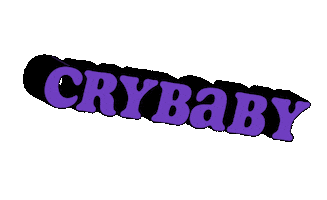crybaby zine Sticker