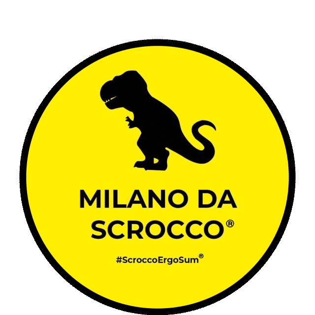 T-Rex Food Sticker by Milano da Scrocco