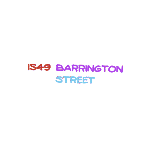 Is49 Barrington Street Sticker by Underground Snax