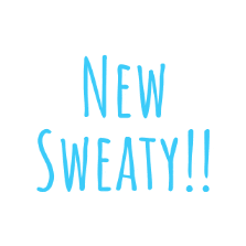 Sweatshirt Tsb Sticker by The Sweaty Blonde