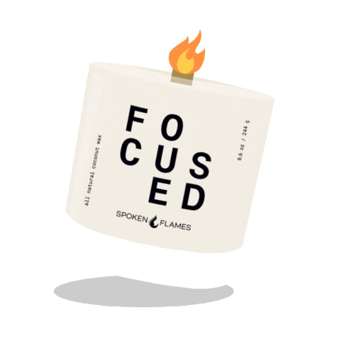 Spoken Flames Sticker