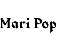Mari Pop Hotel Sticker