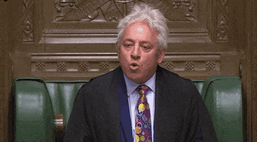 uk parliament resignation speaker of the house house of commons GIF